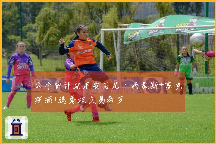 公牛曾计划用安芬尼·西蒙斯+塞克斯顿+选秀权交易希罗