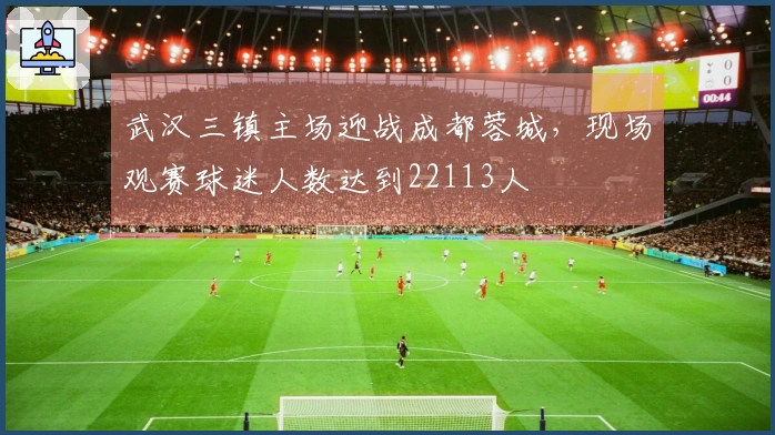 武汉三镇主场迎战成都蓉城，现场观赛球迷人数达到22113人